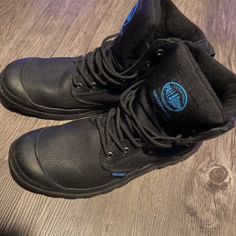Palladium Pampa Sport Cuff WPN Black Men's Boots